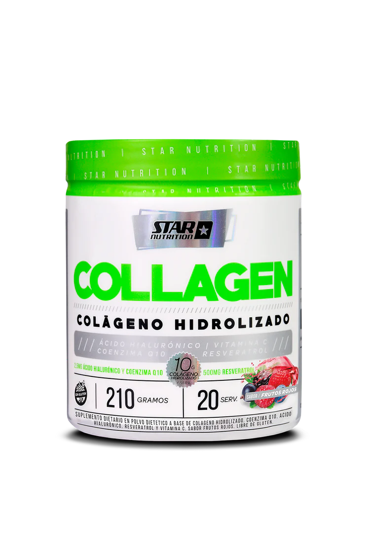 Collagen Frutos Rojos 210gr - Nuevo Lanzamiento