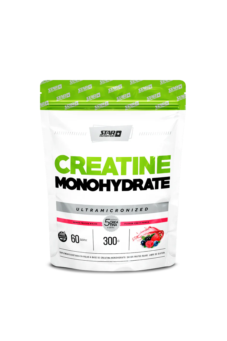 Creatina Monohidrato Eeuu X 300 Grs.Doypack Fruit Punch