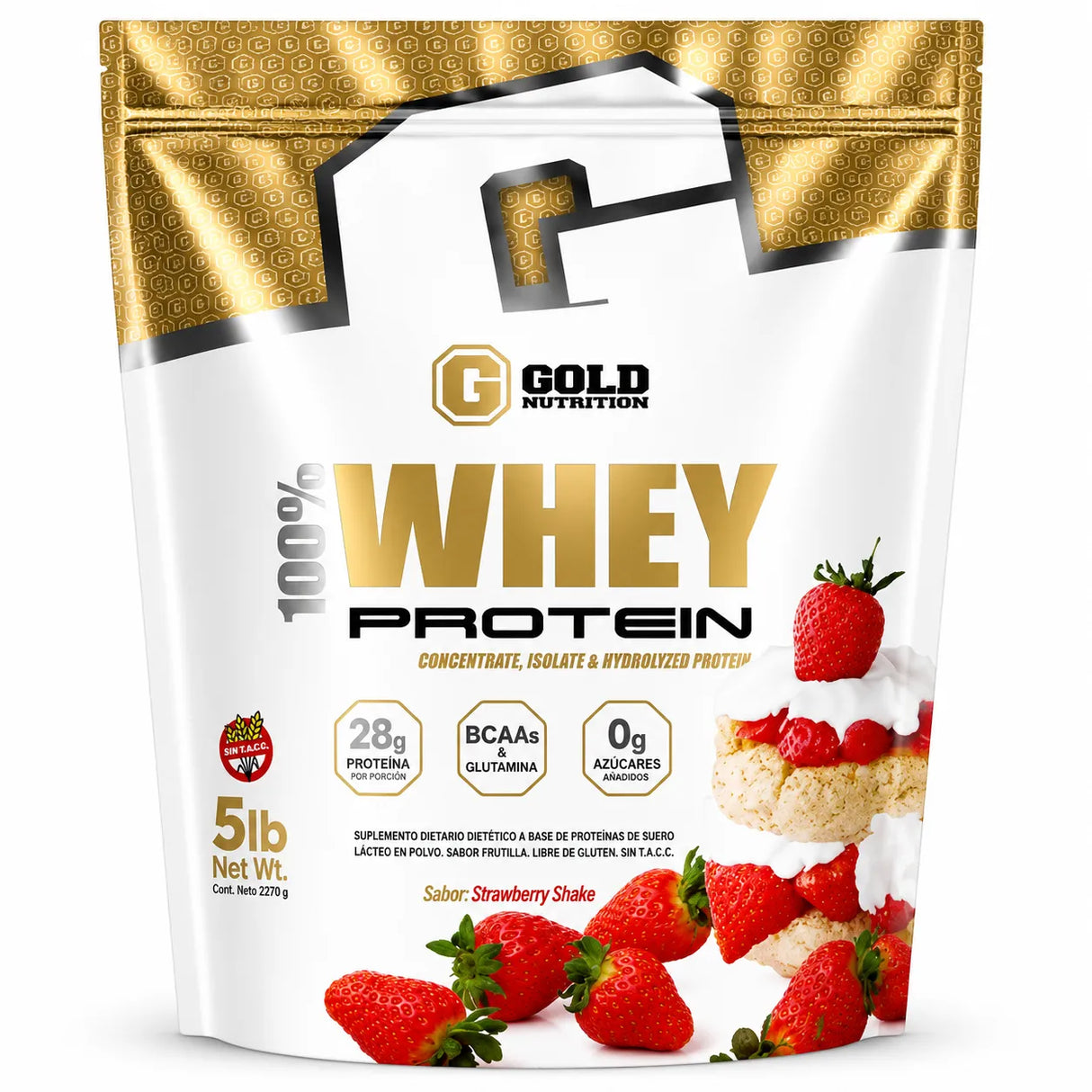 100 % Whey Protein 5 Lbs