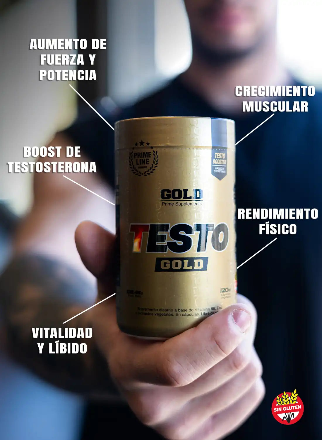 Testo Gold X 120 Caps