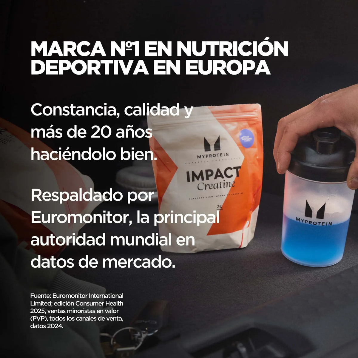 Creatina Monohidrato en polvo
