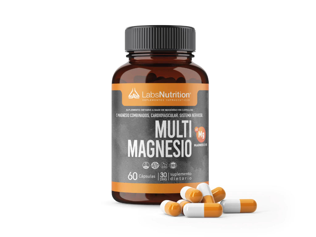Multi Magnesio 500 mg - 5 Magnesio en 1