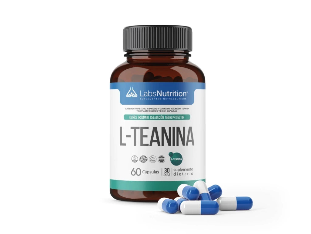 L-Teanina Labs Nutrition - Estrés, Insomnio