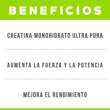 beneficios creatina monohidrato