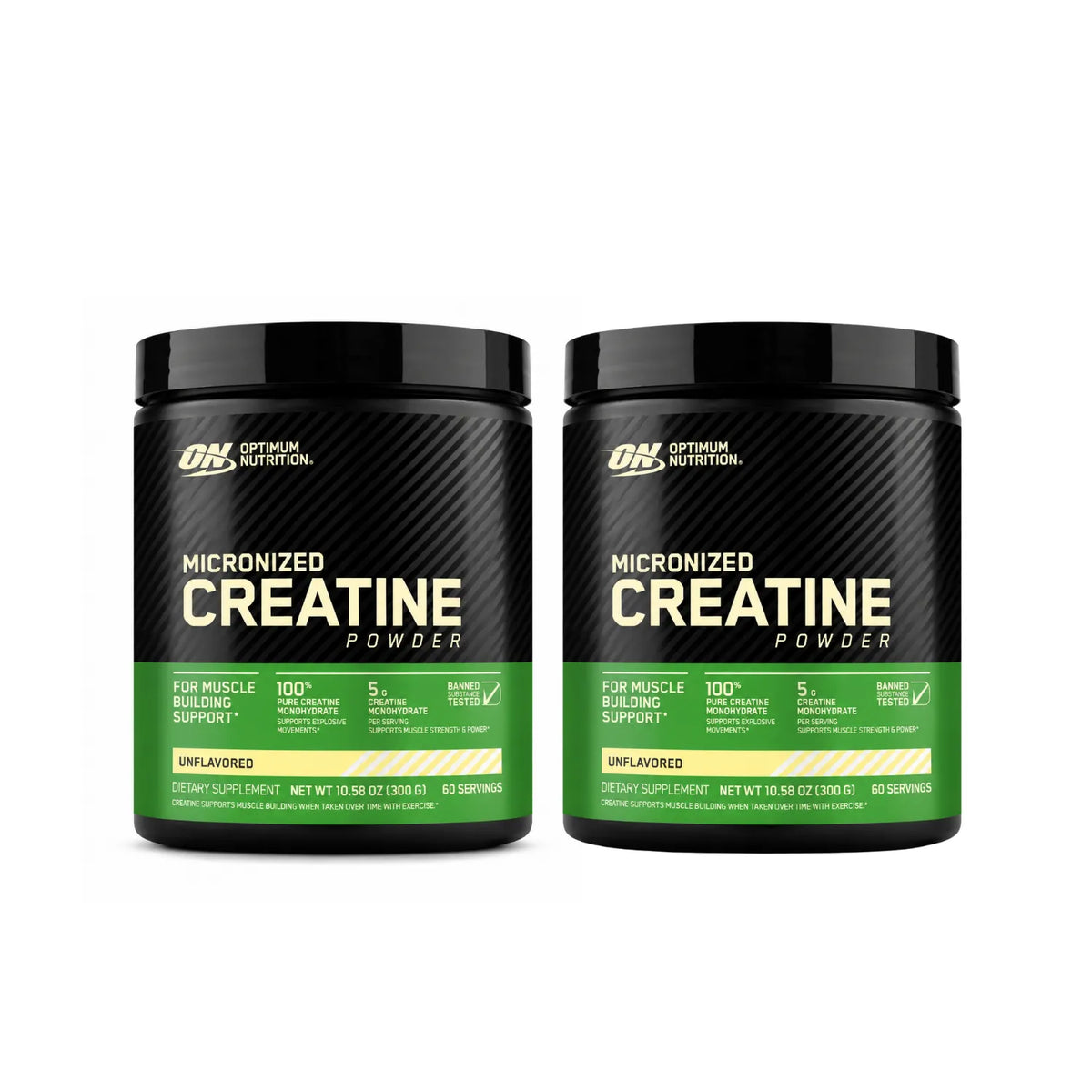 Combo Creatina Optimum Nutrition 300grs x 2 unidades