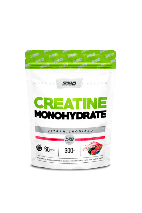 Creatina Monohidrato Eeuu X 300 Grs.Doypack Fruit Punch