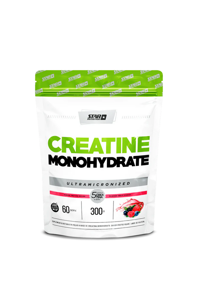 Creatina Monohidrato Eeuu X 300 Grs.Doypack Fruit Punch