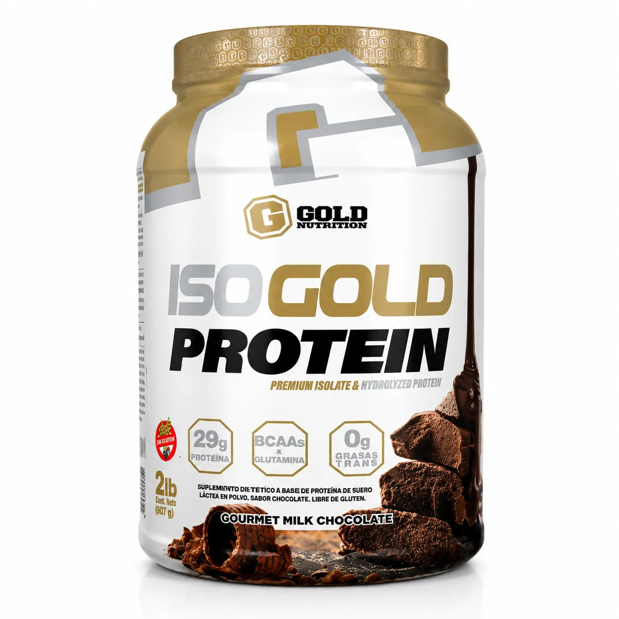 Iso Gold Protein Hidrolized X 2 Lbs