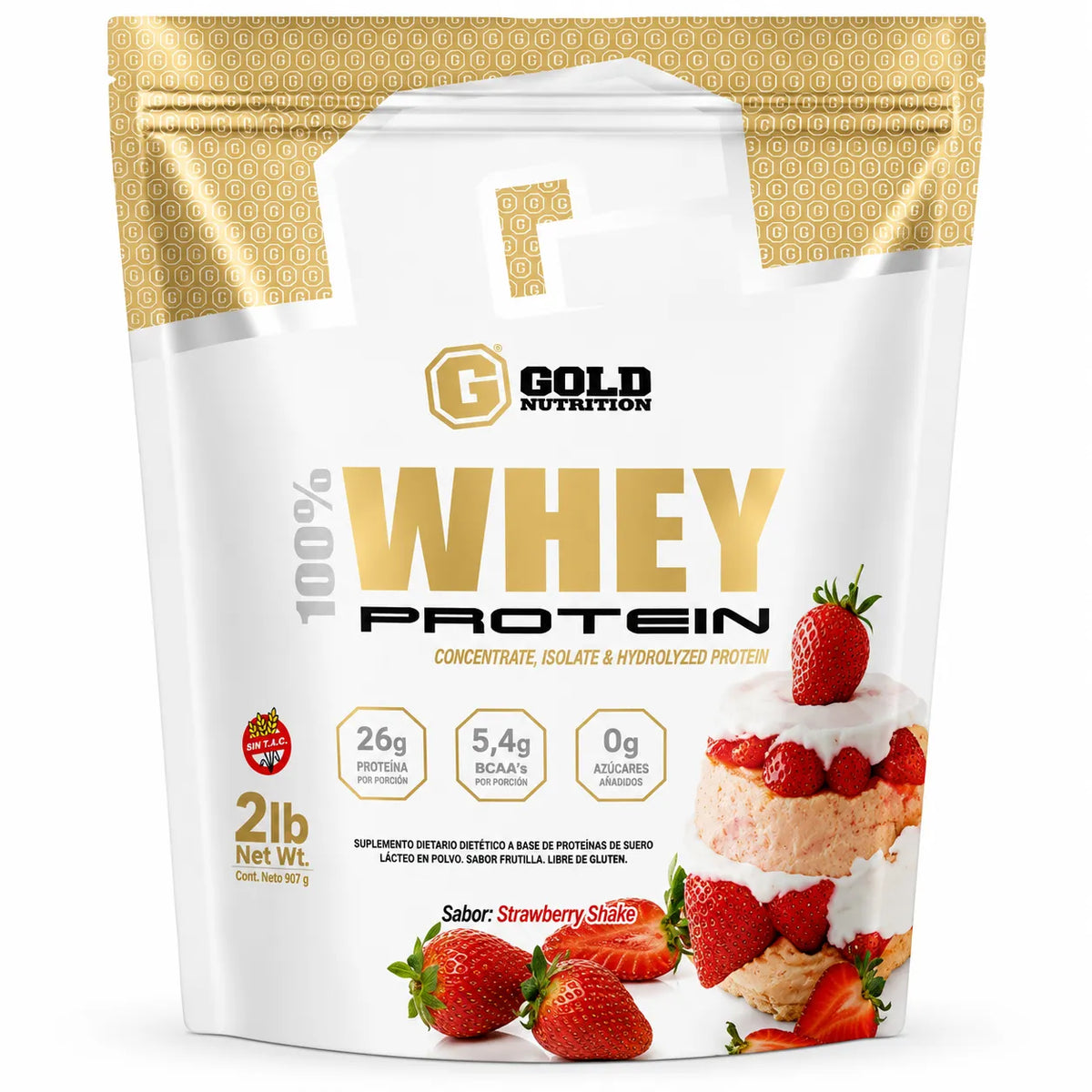 100 % Whey Protein 2 Lbs