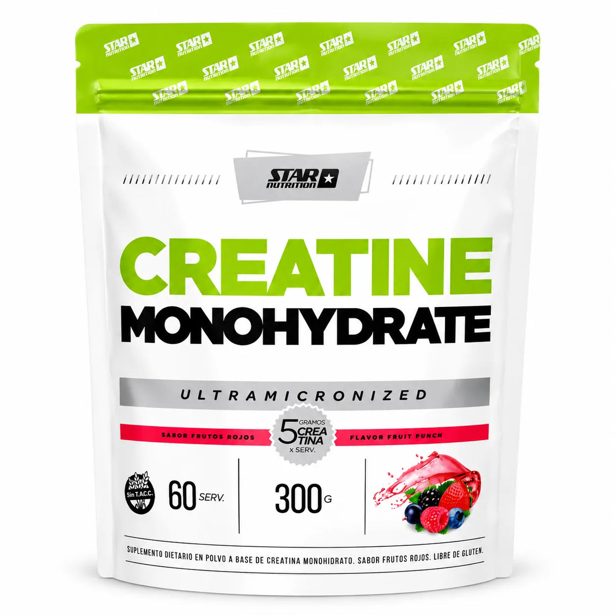 Creatina Monohidrato x 300Grs Doypack