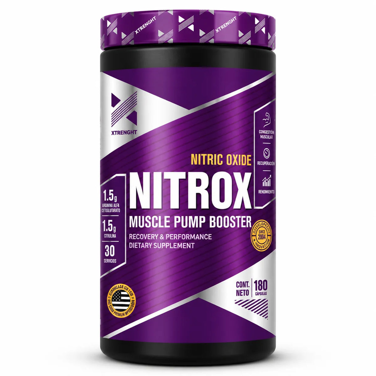 Nitrox 180 Caps - Óxido Nítrico