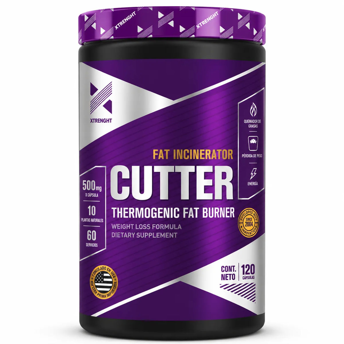Cutter x120 - Quemador de Grasas