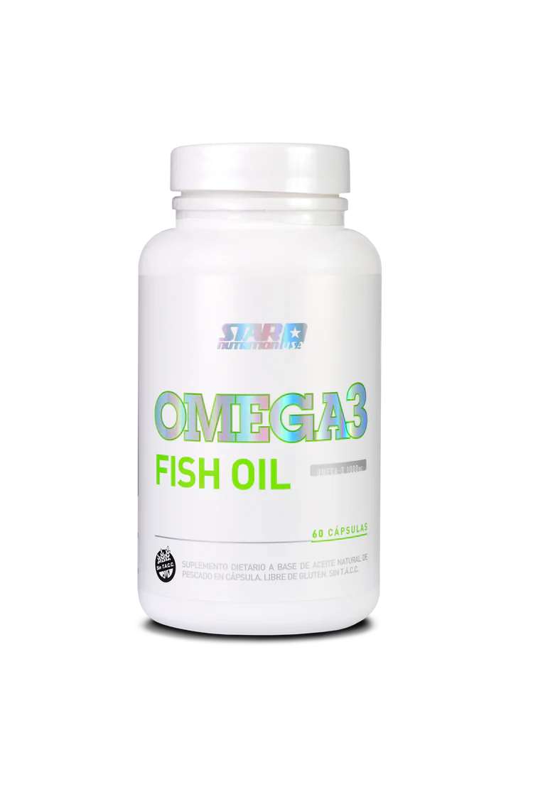 Omega3 Fish Oil X 60 Caps. - Made In Usa
