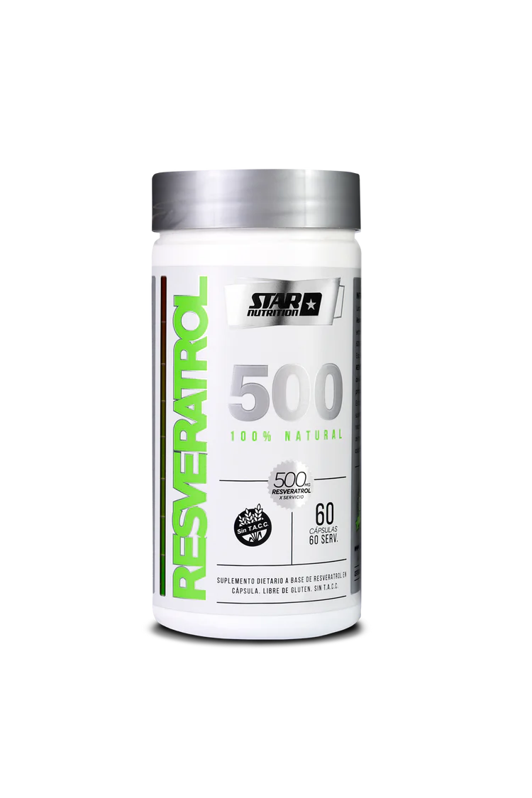 Resveratrol 500 X 60 Caps.