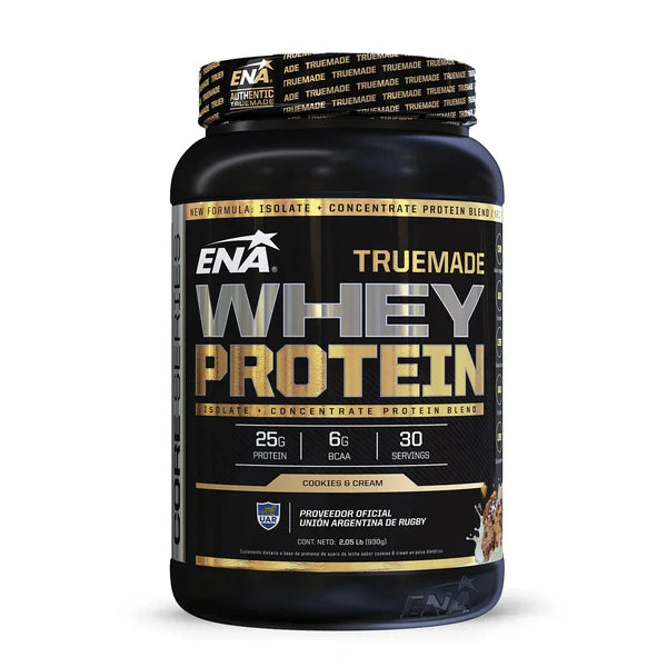 Whey Protein True Made Cookies & Cream Isolate + Concentrate 2LB