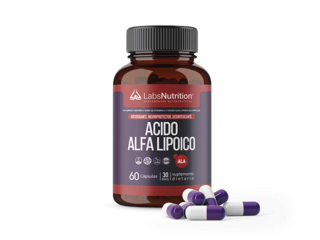 Acido Alfa Lipoico 500mg - Antioxidante