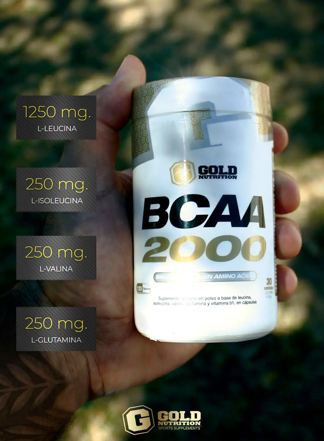 Bcaa 2000 X 120 Caps