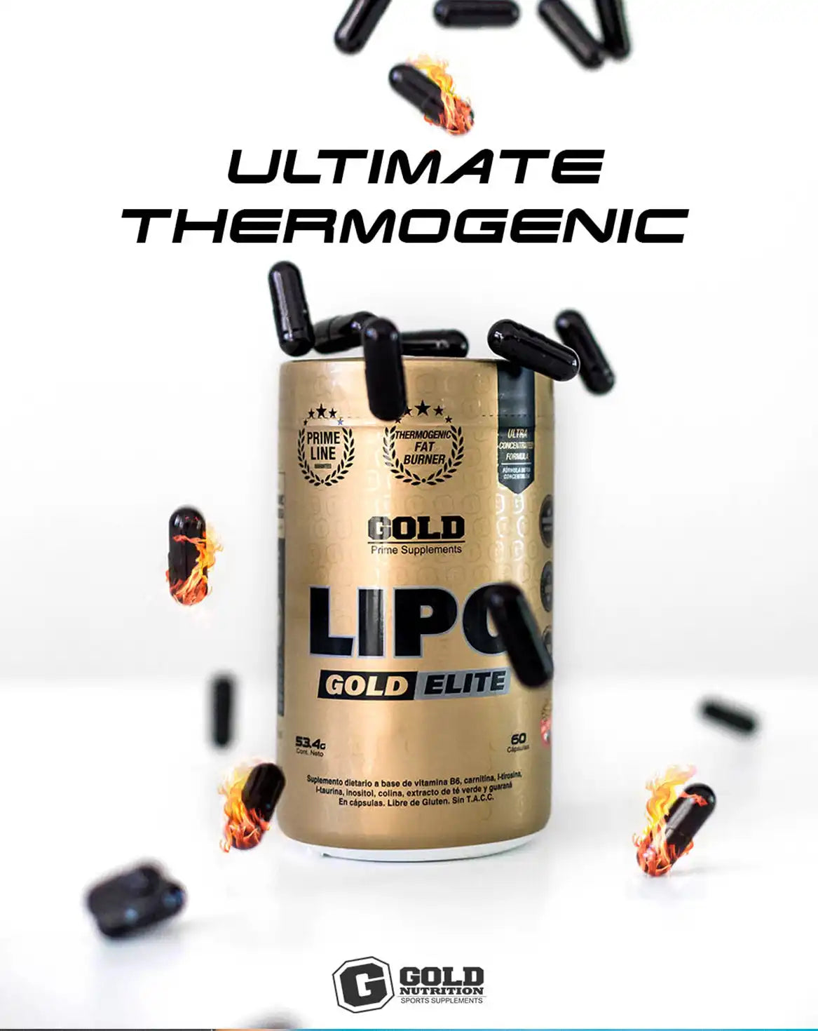 Lipo Gold Elite X 60 Caps