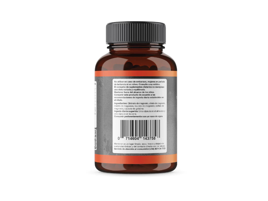 Multi Magnesio 500 mg - 5 Magnesio en 1