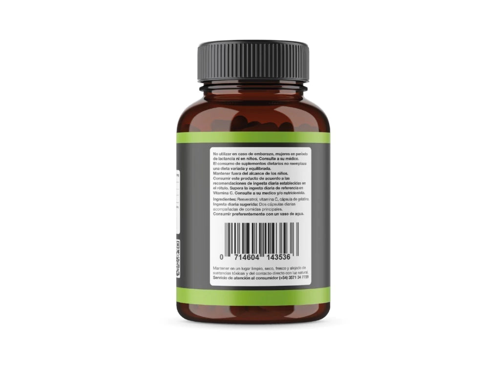 Resveratrol - Rejuvenecedor celular antioxidante